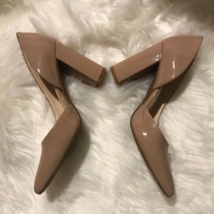 NINE WEST NUDE PUMPS